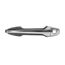 MANIJA EXTERIOR TY TACOMA 16-22/HIGHLANDER 14-19 CON HOYO PARA LLAVE LISA PARA PINTAR CROMADA/NEGRA PLASTICO TWN HUSHAN Izquierdo Delantera