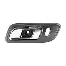 MANIJA INTERIOR FD INTERCEPTOR 13-18 CON HOYO PARA SEGURO CROMADA/NEGRA PLASTICO TWN HUSHAN DG1Z-5422601-AC DG1Z-5422600-AC Izquierdo Delantera