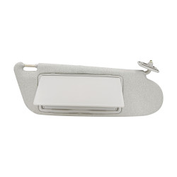 VISERA CV ASTRA 00-05/ZAFIRA 02-05 1 PIEZA CON ESPEJO SIN LUZ GRIS JASPEADO VINIPIEL BRA GENERICA 93297322 TIPO ORIGINAL Derecho Delantera