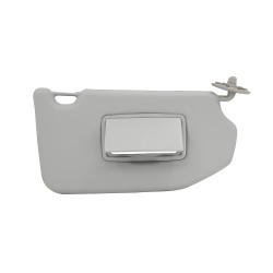 VISERA FD ECOSPORT 13-20 1 PIEZA CON ESPEJO SIN LUZ GRIS CLARO VINIPIEL BRA GENERICA TIPO ORIGINAL Derecho Delantera