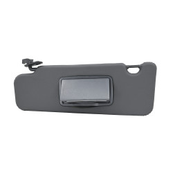 VISERA RN OROCH 18-23/STEPWAY/SANDERO 16-19/LOGAN 15-19/DUSTER 11-20 1 PIEZA CON ESPEJO SIN LUZ NEGRA VINIPIEL BRA GENERICA TIPO ORIGINAL Izquierdo Delantera