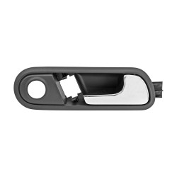MANIJA INTERIOR ST IBIZA 03-08 ST CORDOBA 03-09 CON HOYO PARA CONTROL ESPEJO NEGRA/CROMO PLASTICO PARA ESPEJO MANUAL TWN HUSHAN 6L0837114D Derecho Delantera