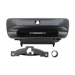 MANIJA DE TAPA CON HOYO PARA CAMARA 1 PIEZA LISA NEGRA PLASTICO TWN HUSHAN 6RN79KXJAA/6RN80KXJAA Trasera Tapa caja