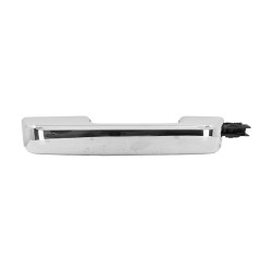 MANIJA EXTERIOR FD BRONCO BADLANDS 21-24 FD LOBO 21-24 FD F-150 21-24 FD SUPER DUTY 23-24 SIN HOYO PARA LLAVE SIN SENSOR 1 PIEZA CROMADA PLASTICO TWN HUSHAN ML3Z1522404CB/ML3Z1626605CB Derecho Delantera/Trasera
