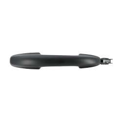 MANIJA EXTERIOR SIN HOYO PARA LLAVE SIN SENSOR 1 PIEZA LISA NEGRA PLASTICO TWN HUSHAN Derecho Delantera