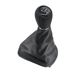 PERILLA ST LEON 01-05 ST TOLEDO 99-05 FUNDA CON PERILLA NEGRA 6 VELOCIDADES VINIPIEL CHN