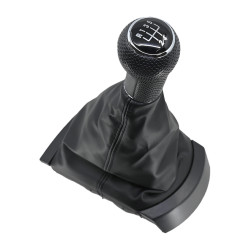 PERILLA FUNDA CON PERILLA NEGRO/ALUMINIO 5 VELOCIDADES VINIPIEL TIPO ORIGINAL CHN