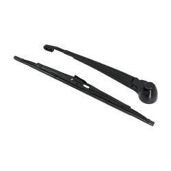 BRAZO LIMPIAPARABRISAS VW GOLF A4 00-06 AD A3 96-02 VW JETTA GUAYIN 01-09 NEGRO 2M PLASTIC 6Q6955425A/6Q6955707C/6Q6955435D CON PLUMA / CON TAPON Trasera 5ta puerta