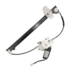 ELEVADOR DE CRISTAL RN SANDERO 16-19 RN LOGAN 15-24 ELECTRICO 1 PIEZA CON MOTOR COMPATIBLE CON MOLDE ORIGINAL 12 V CC BRA GENERICA 807211440R Derecho Delantera