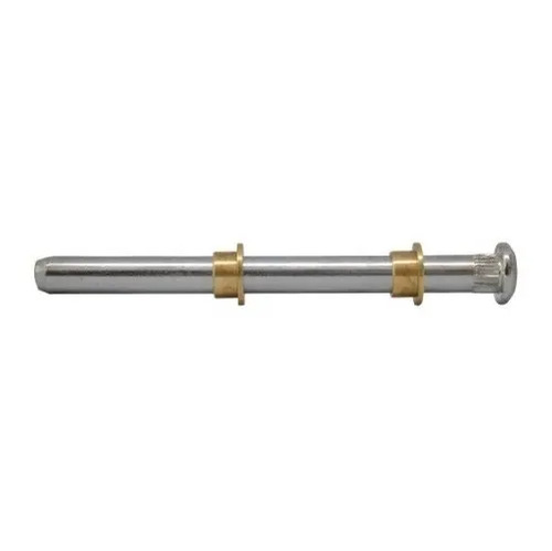 PERNO BISAGRA PUERTA UNIVERSAL c/ bujes Liso L=10.7 cm. Ø=11/32" B=27/64" (10 pzas) E.U.A.