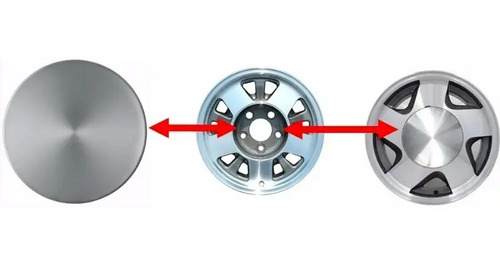TAPON RIN CHEVROLET Silverado Rin 16 Metalico