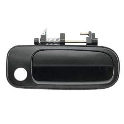 MANIJA EXTERIOR TY CAMRY 92-96 CON HOYO PARA LLAVE LISA NEGRA PLASTICO TWN HUSHAN 69210-32091-C1 Derecho Delantera