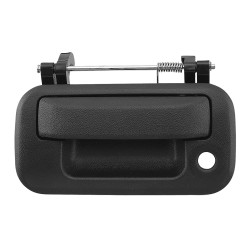 MANIJA DE TAPA FD F-150/F-250 09-14/LOBO 04-14/SUPER DUTY 08-16/EXPLORER SPORT TRAC 06-10 LC MARK LT 06-13 CON HOYO PARA LLAVE Y SIN HOYO PARA CAMARA CORRUGADA NEGRO PLASTICO TWN HUSHAN 4L3Z-9943400-AAA