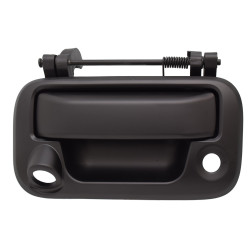 MANIJA DE TAPA FD F-150/F-250 09-14/LOBO 04-14/SUPER DUTY 08-16 LC MARK LT 06-13 FD EXPLORER SPORT TRAC 06-10 CON HOYOS PARA LLAVE Y CAMARA LISA NEGRA PLASTICO TWN HUSHAN 8L3Z-9943400-BBPTM