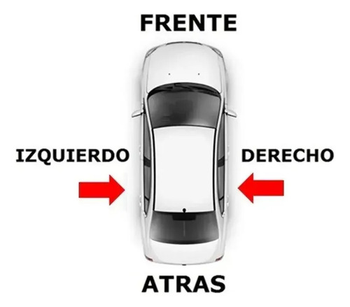99-10 Vw Jetta A4 Chicotes Cerradura Puertas Traseras 2 Pz