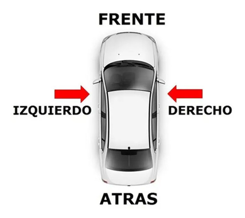 82-96 Oldsmobile Cutlass Par Manijas Exteriores Color Negro