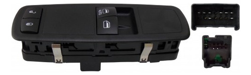 CONTROL MAESTRO Elevadores y Seguro CHRYSLER Grand Caravan - Town & Country Mod. 08-09 *2+8 Pin 4 Teclas