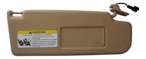 VISERA VOLKSWAGEN Bora Mod. 05-10 Jetta-Golf-Rabbit Mod. 06-10 BEIGE con Espejo DERECHO
