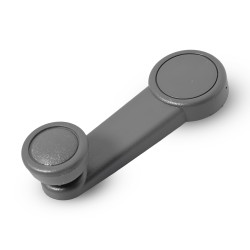 MANIJA DE ELEVAR FD FIESTA 97-10/KA 01-08/IKON 01-15/FOCUS 00-11/ECOSPORT 04-12/COURIER 01-12/FIGO 16-20/RANGER 13-20 PERILLA GRIS PLASTICO GRIS TWN HUSHAN YS4Z-6123342-ABA