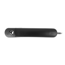 MANIJA EXTERIOR VW POINTER 2P 00-10 CON HOYO PARA LLAVE PATA LARGA CORRUGADA NEGRA PLASTICO TWN HUSHAN 377837206 Derecho/Izquierdo Delantera