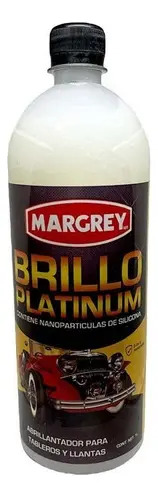 ABRILLANTADOR MARGREY base Agua para Vinil - Plastico Brillo Platinum 1L