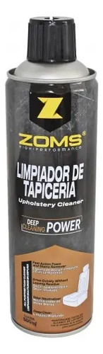 LIMPIADOR DE TAPICERIA ZOMS en Espuma 500ml