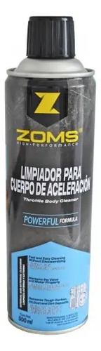 LIMPIADOR PARA CUERPO DE ACELERACION ZOMS 500ml