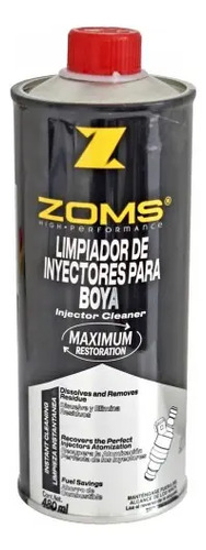 LIMPIADOR DE INYECTORES ZOMS Para Boya 480ml