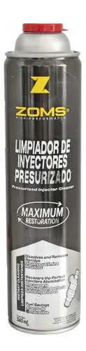 LIMPIADOR DE INYECTORES ZOMS Presurizado 540ml