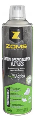 DESENGRASANTE ZOMS en Espuma Multiusos 500 ml