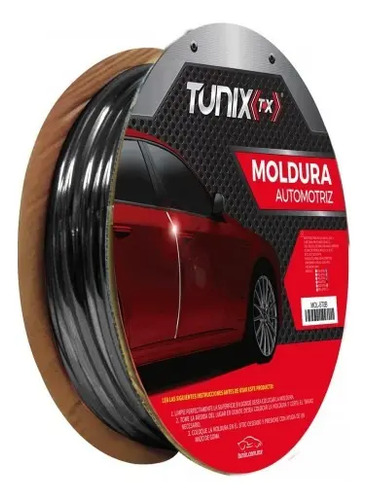 MOLDURA UNIVERSAL Filo de Puerta de 45 Mt (Silvatrim Importado) Negra