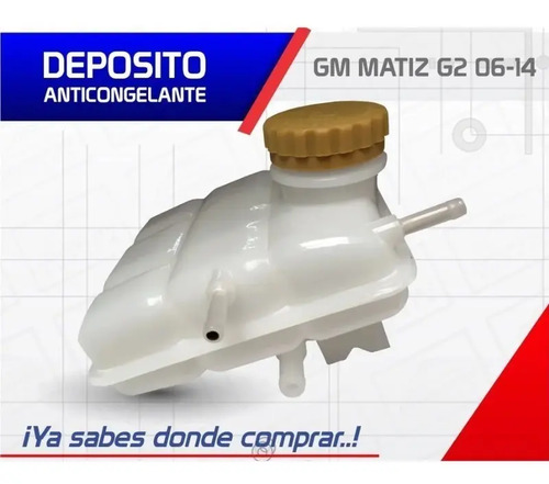 DEPOSITO ANTICONGELANTE CHEVROLET Matiz G2 Mod. 2006-2010