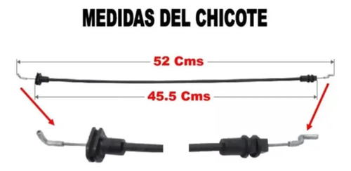 03-10 Ford Fiesta Chicote Cerradura Puerta Trasera Izquierda