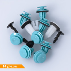 GRAPA KIT DE INSTALACION 14 GENERICA BRA Izquierdo Delantera Tapiceria