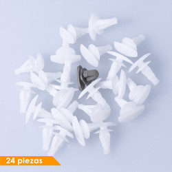 GRAPA KIT DE INSTALACION 25 SUJEAUTO BRA Izquierdo Trasera Hule de puerta