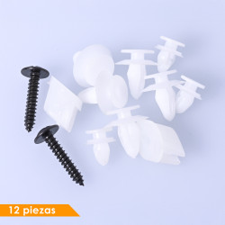 GRAPA KIT DE INSTALACION 12 GENERICA BRA Derecho/Izquierdo Delantera Tapiceria