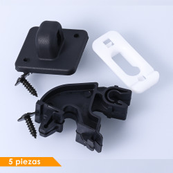 GRAPA CV TORNADO 04-11 CV CORSA SEDAN 02-10 CV CORSA HATCHBACK 04-08 KIT DE INSTALACION 5 GENERICA BRA Delantera Varilla de cofre