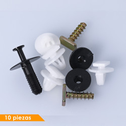 GRAPA CV CORSA SEDAN 02-10 CV CORSA HATCHBACK 04-08 KIT DE INSTALACION 14 GENERICA BRA Derecho/Izquierdo Delantera Moldura De Arco Para Salpicadero