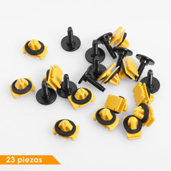 (22 PZ) KIT GRAPAS MOLDURA CENTRAL DE BATEA RAN 700 23-24