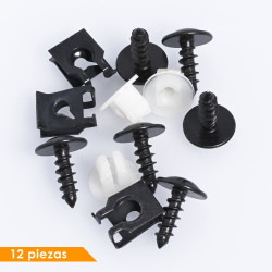 (12 PZ) KIT GRAPAS GUARDAFANGO DELANTERO FT RAN 700 15-22
