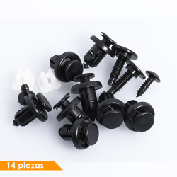 (14 PZ) KIT GRAPAS FASCIA DELANTERA HD CVIC 06-11