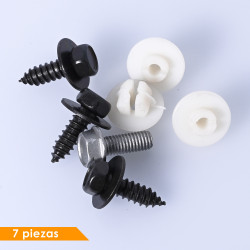 GRAPA KIT DE INSTALACION 6 GENERICA BRA Derecho/Izquierdo Delantera Faros