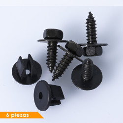 GRAPA KIT DE INSTALACION 6 GENERICA BRA Delantera Parrilla Central