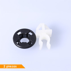 GRAPA TY HILUX 05-15 TY RAV4 01-05 KIT DE INSTALACION 2 GENERICA BRA Delantera Varilla de cofre