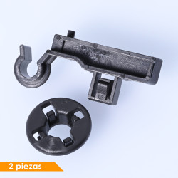 GRAPA KIT DE INSTALACION 2 GENERICA BRA Delantera Varilla de cofre