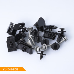 GRAPA TY YARIS 4P SEDAN 18-22 TY YARIS HATCHBACK 18-22 KIT DE INSTALACION 23 GENERICA BRA Derecho/Izquierdo Delantera Tolva Interior De Salpicadero