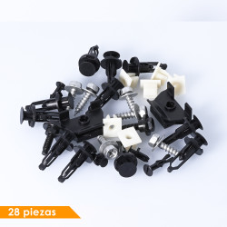 GRAPA KIT DE INSTALACION 28 GENERICA BRA Delantera Fascia Delantera