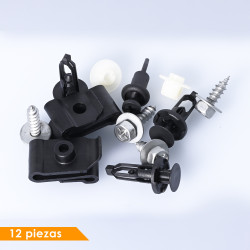 GRAPA KIT DE INSTALACION 12 GENERICA BRA Delantera Fascia Delantera
