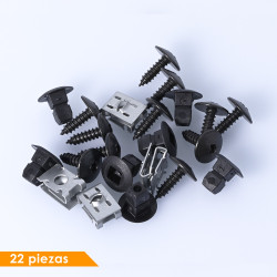 (22 PZ) KIT GRAPAS GUARDAFANGO VW TGUAN 09-11