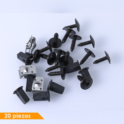 (20 PZ) KIT GRAPAS GUARDAFANGO VW T-CROSS 19-22